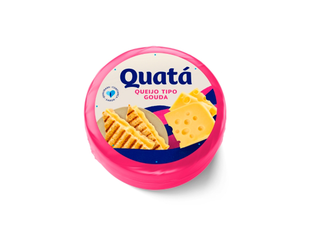 QUEIJO GOUDA QUATÁ 3 KG (CX 2 PÇ)